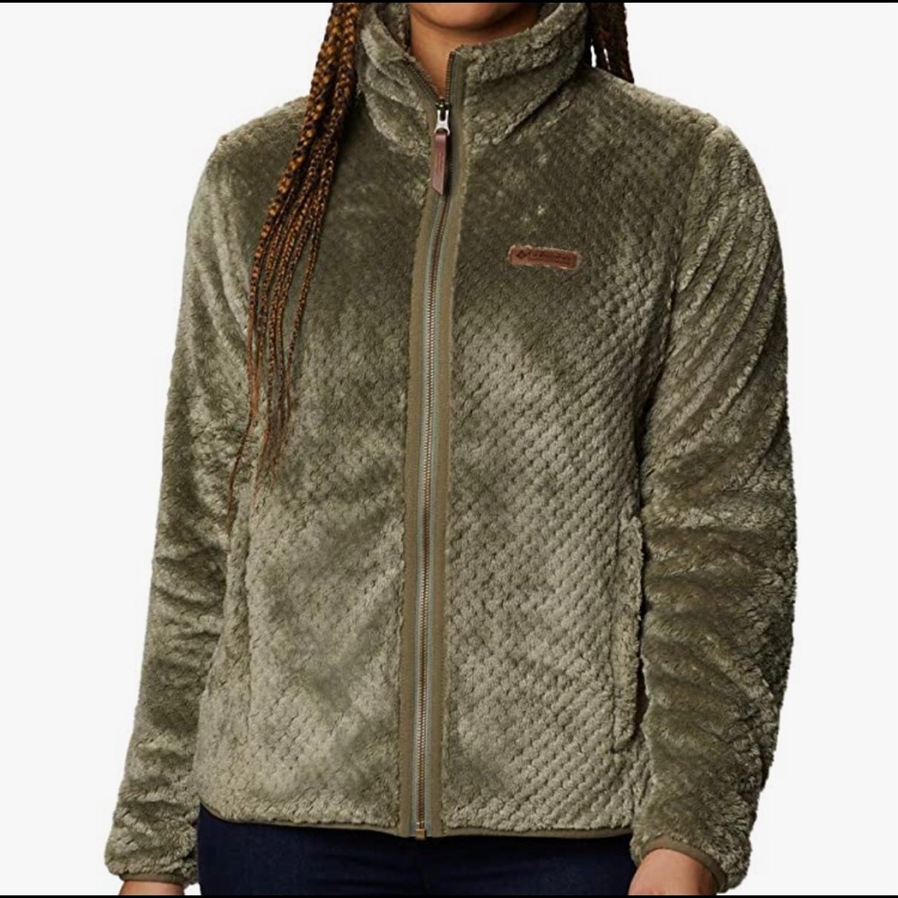 Columbia womens sherpa full zip up
